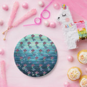 Mermaid Iole Papieren Bordje (Feest)