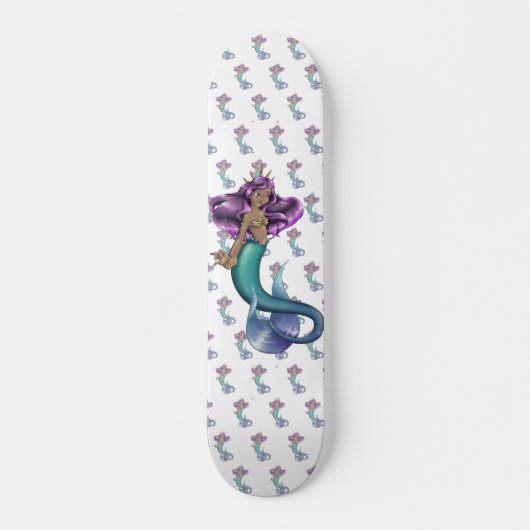 Mermaid Iole Persoonlijk Skateboard (Voorkant)