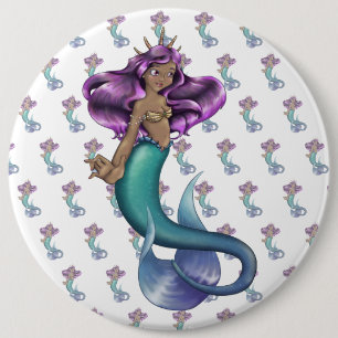 Mermaid Iole Ronde Button 6,0 Cm