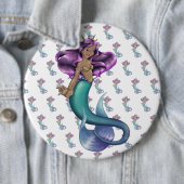 Mermaid Iole Ronde Button 6,0 Cm (In situ)