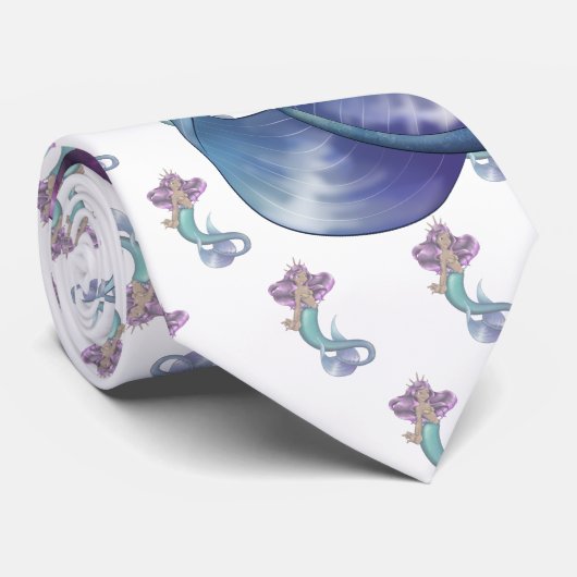 Mermaid Iole Stropdas (Opgerold)