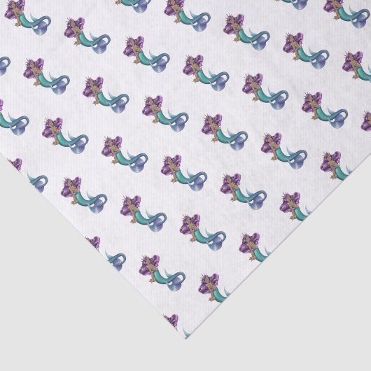 Mermaid Iole Tissuepapier (Detail)