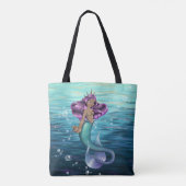 Mermaid Iole Tote Bag (Achterkant)