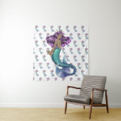 Mermaid Iole Wandkleed (In situ)