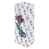 Mermaid Iole Wijn Cadeautas (Achterkant Gekanteld)