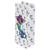 Mermaid Iole Wijn Cadeautas (Voorkant Gekanteld)