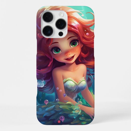 Mermaid iPhone Hoesje (Achterkant)