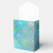 Mermaid Iridescent Pearl Shimmer Birthday Party Bedankdoosjes (Geopend)