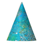 Mermaid Iridescent Pearl Shimmer Birthday Party Feesthoedjes (Links)