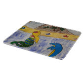 Mermaid Island Chopping Board Snijplank (Hoek)