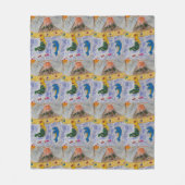 Mermaid Island Fleece Blanket Deken (Voorkant)