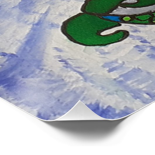 Mermaid Island Glossy Poster (Hoek)