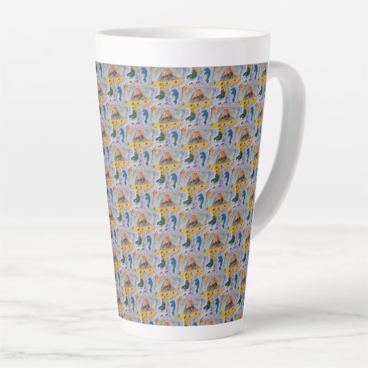 Mermaid Island Latte Mok (Rechterhoek)