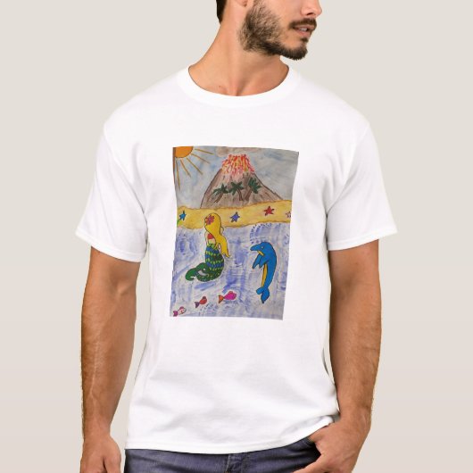 Mermaid Island T-Shirt (Voorkant)