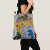 Mermaid Island Tote Bag (Dichtbij)