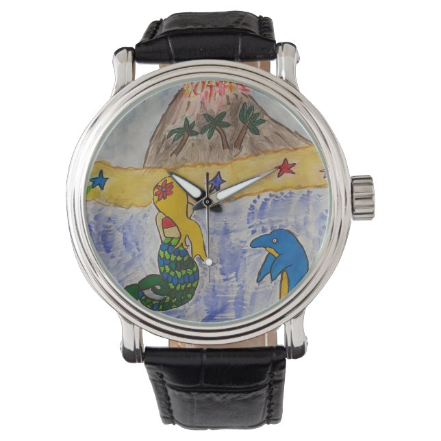 Mermaid Island Watch Horloge (Voorkant)