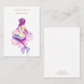 Mermaid Jewelry Card - Oorkoning Visitekaartje (Voorkant / Achterkant)
