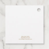 Mermaid Jewelry Price Label (Achterkant)