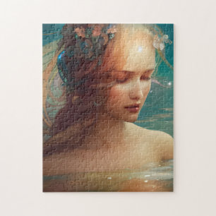 Mermaid Jigzaag Puzzle Legpuzzel