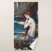 Mermaid, John William Waterhouse Badhanddoek (Badhanddoek)
