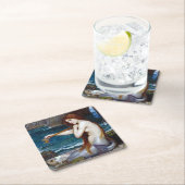 Mermaid, John William Waterhouse Kartonnen Onderzetters (Insitu)