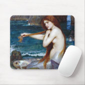 Mermaid, John William Waterhouse Muismat (Met muis)