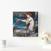 Mermaid, John William Waterhouse Vierkante Klok (Huis)