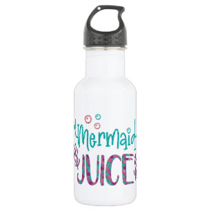 Mermaid Juice Funny Glitter handgeschreven Waterfles