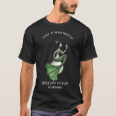 Mermaid Just a Mer heks T-shirt (Voorkant)