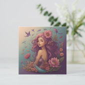 Mermaid Kaart (Staand voorkant)