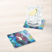 Mermaid Kartonnen Onderzetters (Insitu)