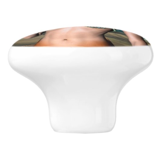 Mermaid Keramische Knop (Zijkant)