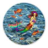 MERMAID KERAMISCHE KNOP (Voorkant)