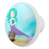 Mermaid Keramische Knop (Rechts)