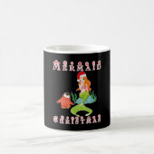 Mermaid Kerstmis en Funny Penguin Koffiemok (Center)