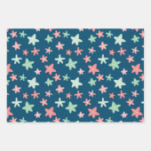 Mermaid Kerstmis Inpakpapier Vel (Voorkant 3)