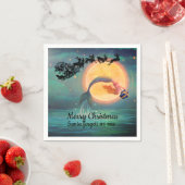 Mermaid Kerstmis Napkins Servet (Insitu)