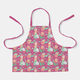 Mermaid Kerstmis Schort