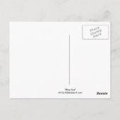 Mermaid Key Sunset Briefkaart (Achterkant)