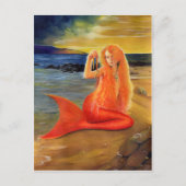 Mermaid Key Sunset Briefkaart (Voorkant)