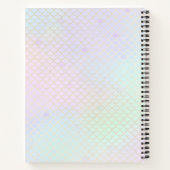 Mermaid Kisses en Starfish Wishes notebook Notitieboek (Achterkant)