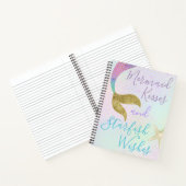 Mermaid Kisses en Starfish Wishes notebook Notitieboek (Binnen)