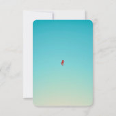 Mermaid Kisses en Starfish Wishes | Uitnodiging (Achterkant)