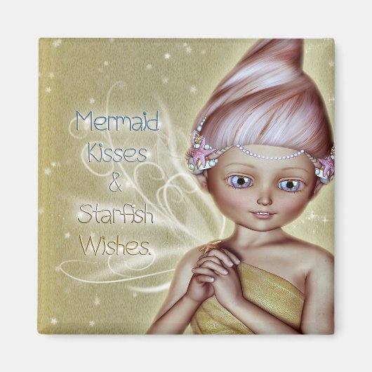 Mermaid Kisses Magneet (Voorkant)