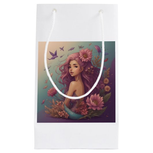 Mermaid Klein Cadeauzakje (Voorkant)