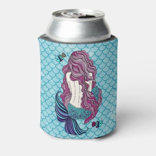 Mermaid Koelbox Blikjeskoeler (Blikje Achterkant)