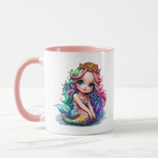 Mermaid koffiemok mok (Links)