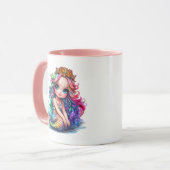 Mermaid koffiemok mok (Voorkant links)