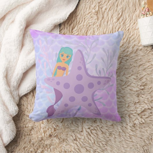 Mermaid Kussen (Deken)