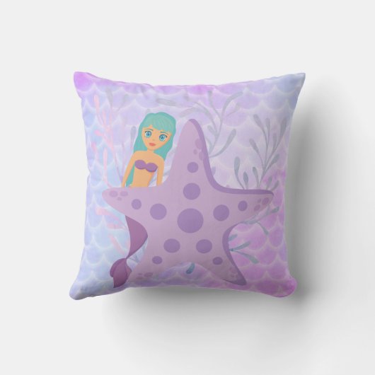 Mermaid Kussen (Achterkant)